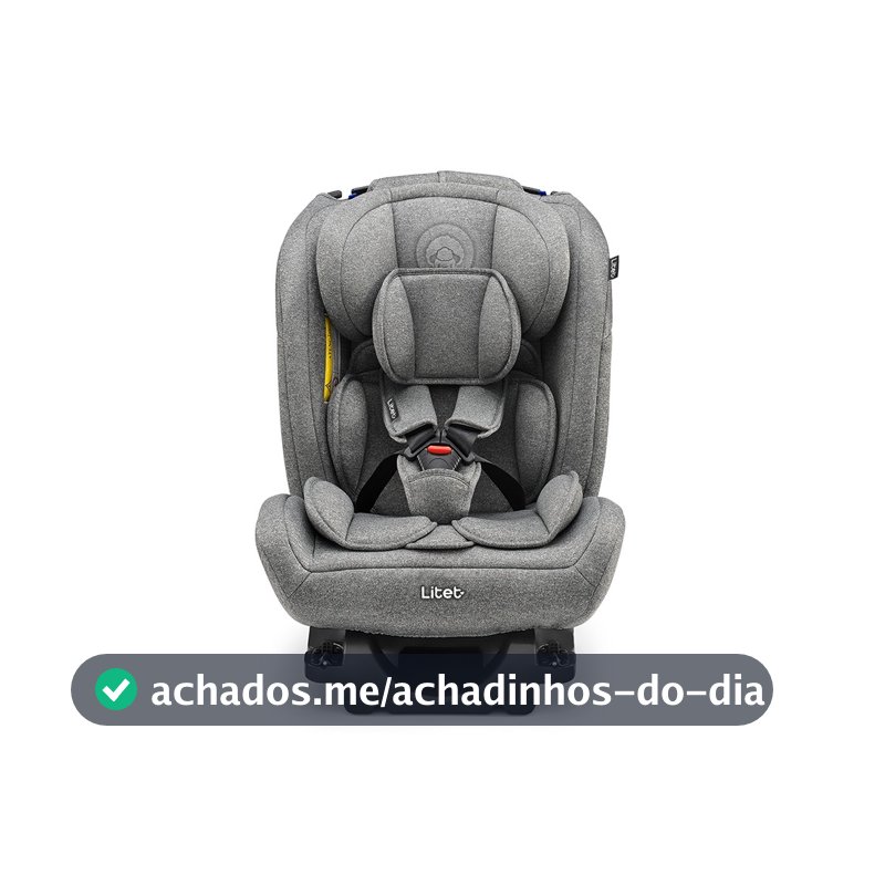 Cadeira Para auto 0-36 Kgs Isofix All Stages Cinza Litet - BB451