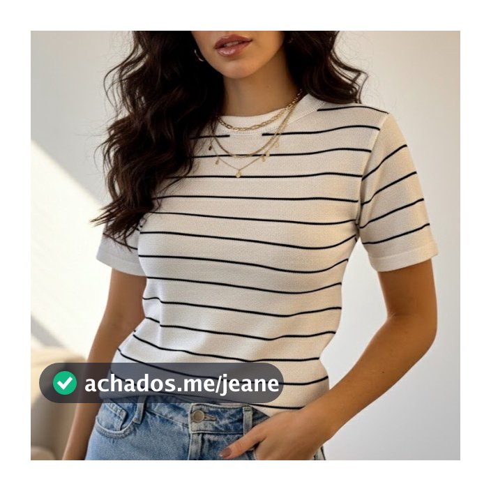 BLUSA FEMININA MANGA CURTA TRICOT MODAL  ROUPA ESTILOSA TENDENCIA 2026
