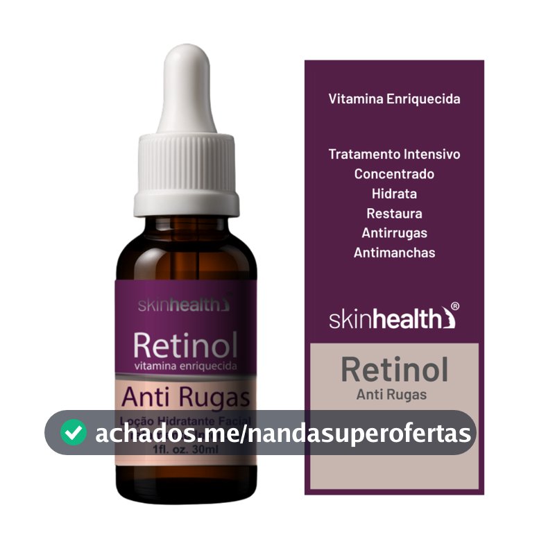 Serum Retinol  2,5 - Vitamina A Ultra Potente 30ml Skin Health