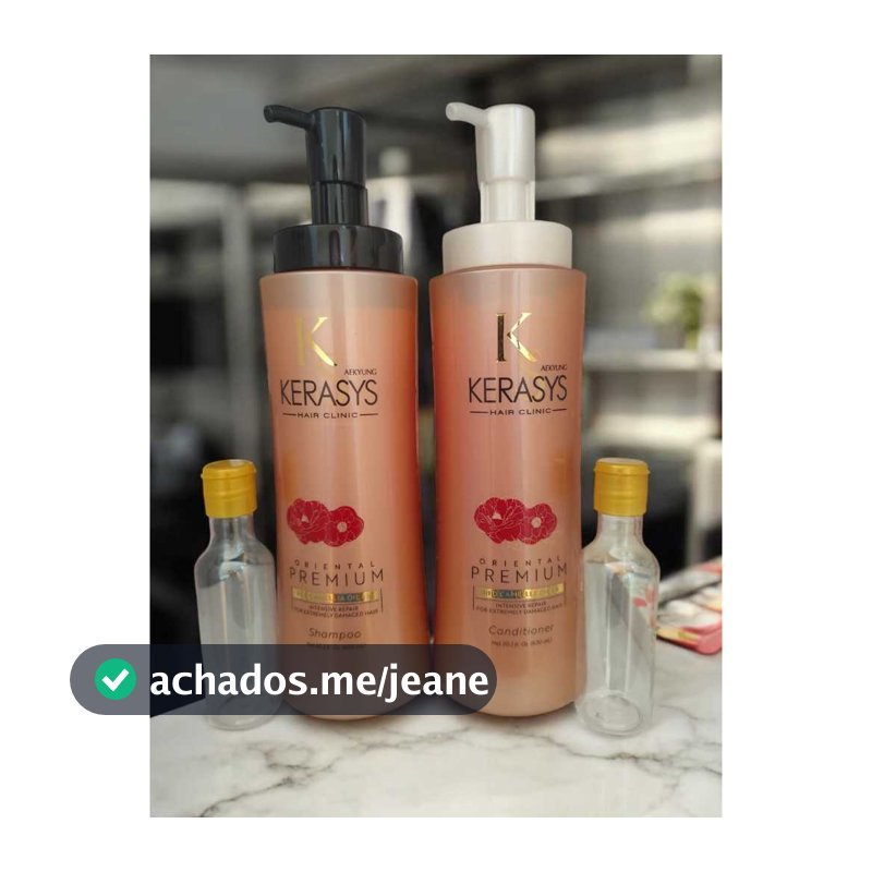 Kit Shampoo e Condicionador Kerasys Oriental Premium Red Camellia Oil  50ml