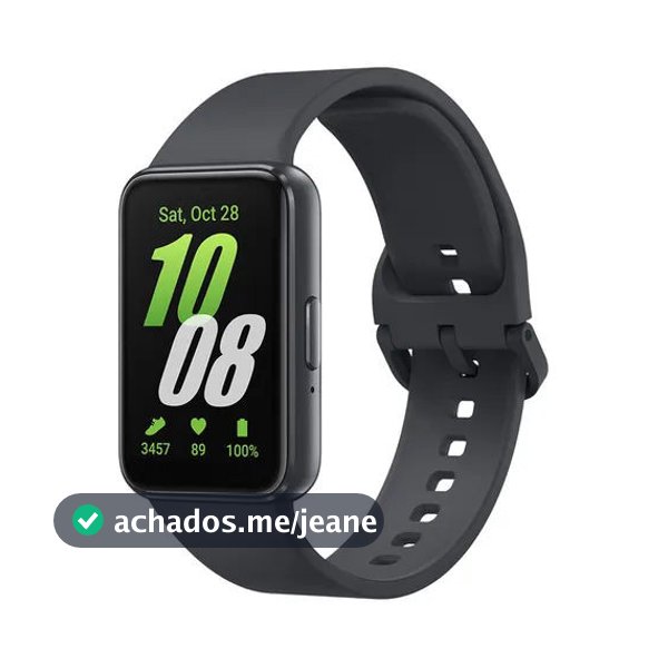 Smartwatch Samsung Galaxy Fit 3 Sm-R390 Relógio Digital 40mm Grafite