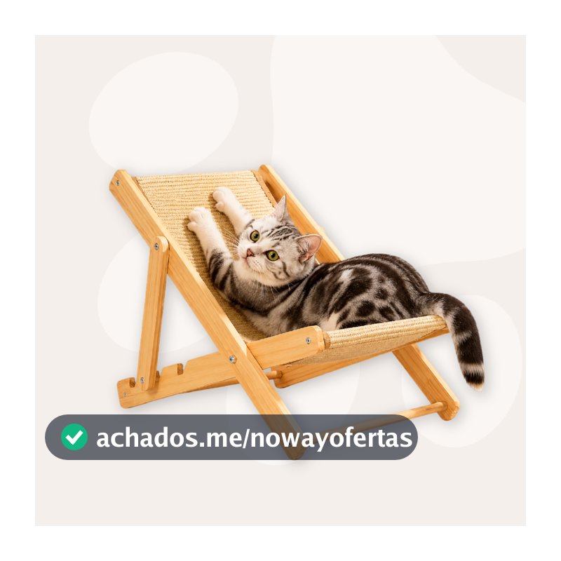 Arranhador de Gato em Sisal Estilo Sofá para Relaxar