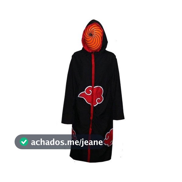 Cosplay Naruto Manto Akatsuki Tobi Kunai Mascara A45