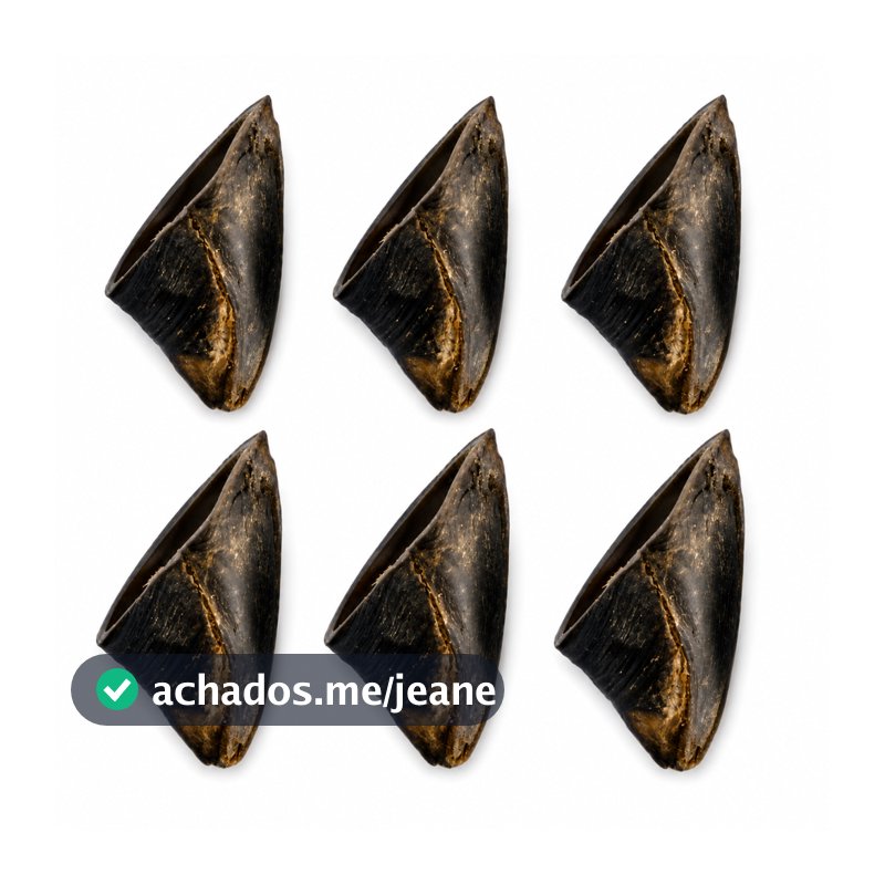 Kit Cascos Bovino Petisco 100% Natural Premium Para Cães Cachorros Mordedor