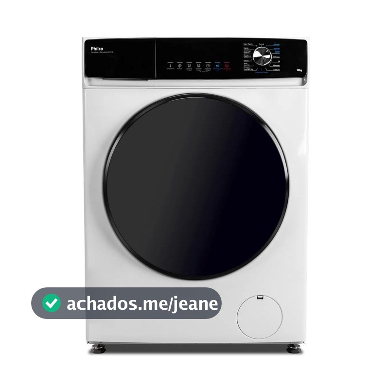 Lava e Seca Philco Invertplus 16 Programas Lavagem 11kg Branco