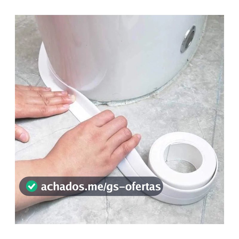 1/2 Fita Selante De Pvc 1M 3M 5M 10M À Prova D 'Água Para Cozinha / Banheiro / Banheira