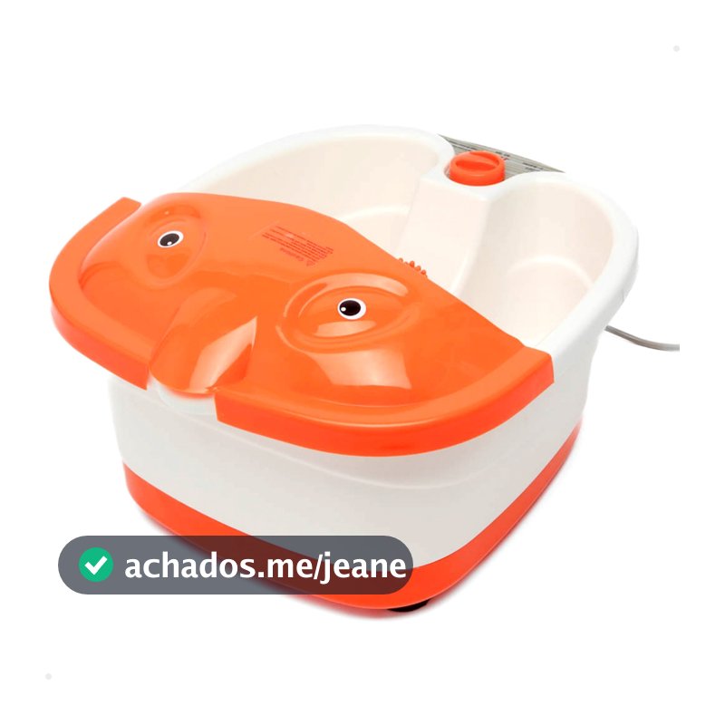 Hidromassageador de Pés Elétrico Lorben com Infravermelho Bolhas Aquecimento Automático Spa dos Pés