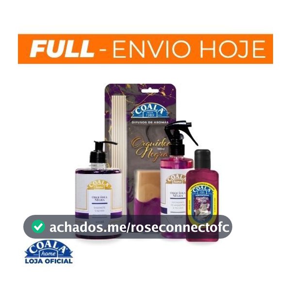 Kit Coala Home Orquidea Negra - 4 Itens