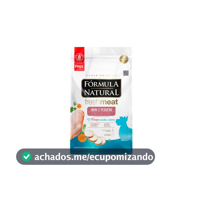 FORMULA NATURAL FRESH MEAT CAO ADULTO MINI PEQUENO 10,1KG