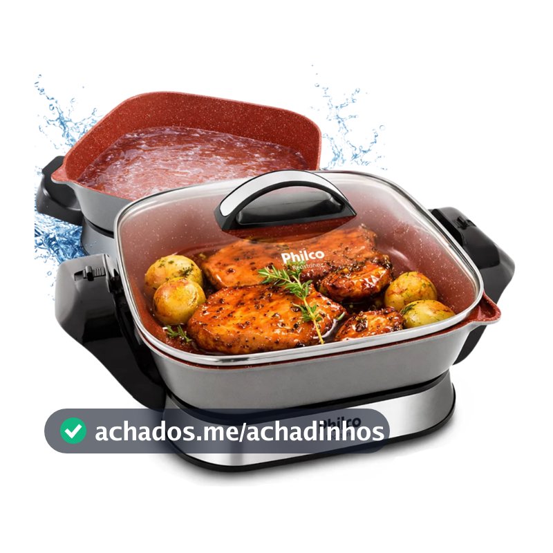 Panela Elétrica Philco Ceramica Redstone 16 Xicaras Nao Gruda