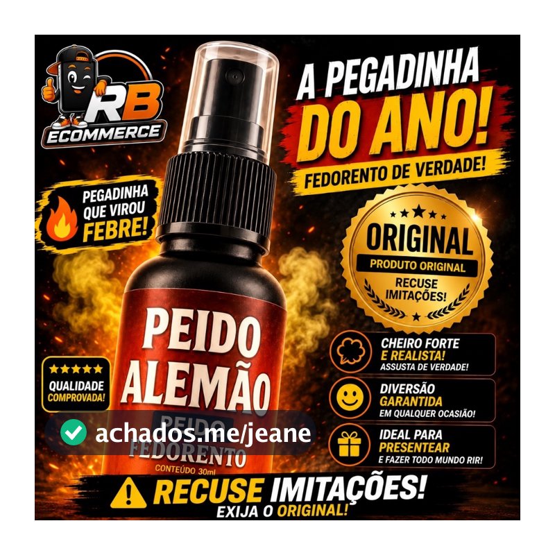 Peido Alemão Peido Pronto Pum Pegadinha Super Forte Zoeira Pegadinha 30ml