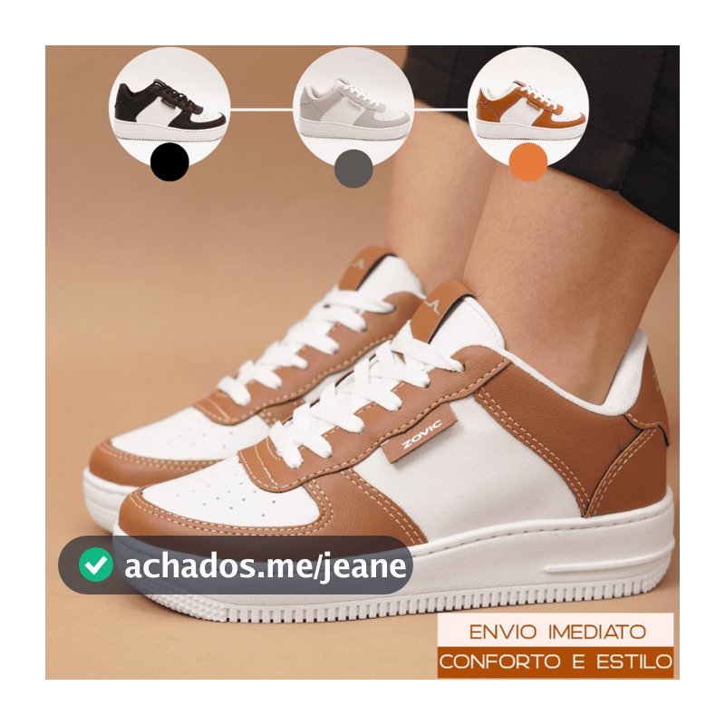 Tênis Feminino Unissex casual super confortável macio e Leve! Com envio Imediato