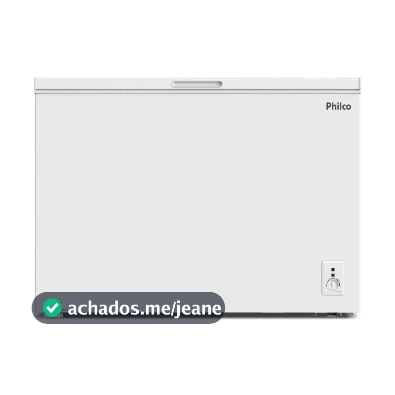 Freezer Philco Horizontal Pfh300b 299l Refrigerador Branco