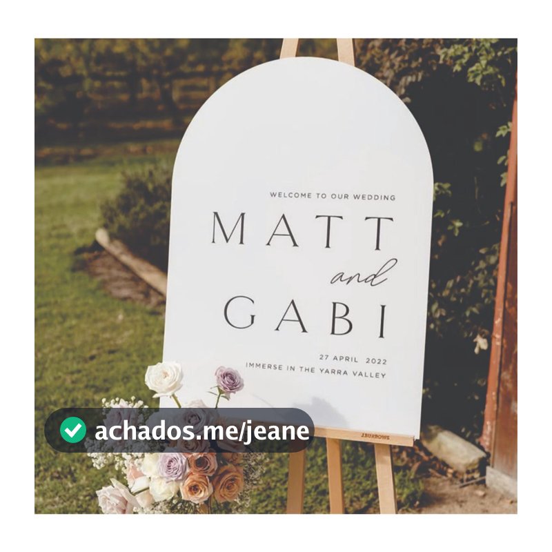 Quadro Placa para Casamento Chá Revelação Bem-vindo Recepção Personalizada Noivos