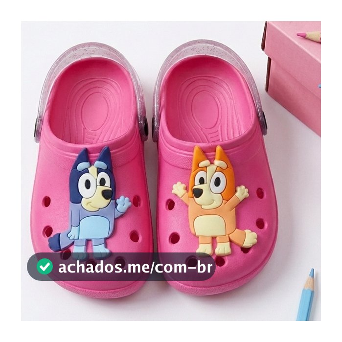 Sandália Papete Infantil Papete Menina Feminino Volta As Aulas Flexível Macio