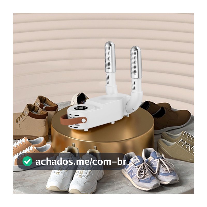 Secador De Sapato Inteligente Dobrável Tênis Elimina Umidade Mal Cheiro E Odor 150W 110V / 220V ( COR ALEATORIO )