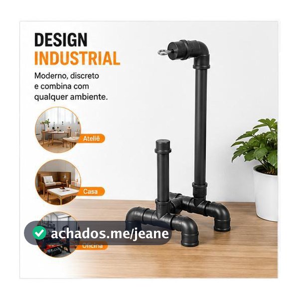 Suporte para Linha de Crochê em PVC | Organizador de Fios | Porta Cone | Artesanato