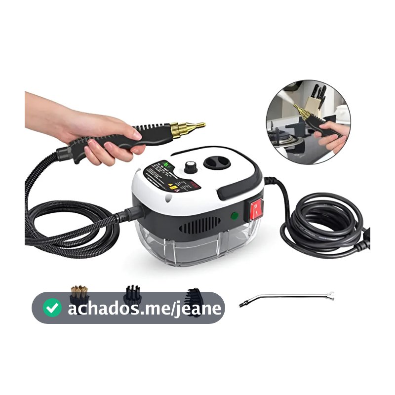 Máquina Vapor Pressurizado 2500w Portátil - Limpeza Pesada