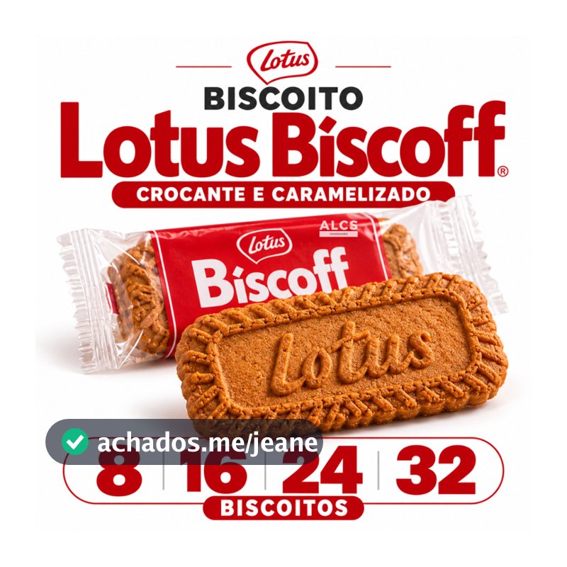 Biscoito Biscoff Lotus Belga Kit 8 16 24 Unidades Bolacha Doce Crocante Importado Original