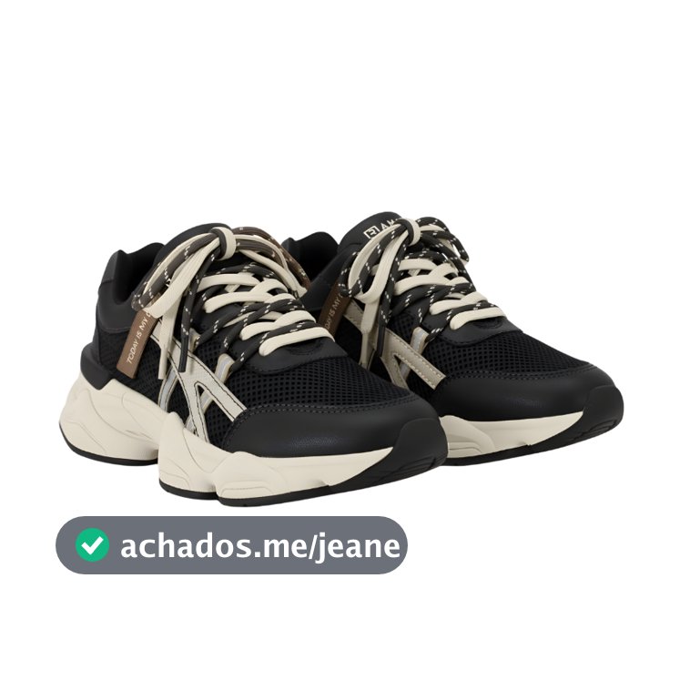 Tênis Feminino Casual Ramarim Chunky Tratorado Plataforma Modelo Formal Original