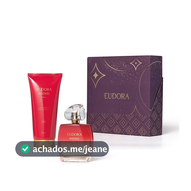Eudora Kit Presente Imensi Alive (2 itens)
