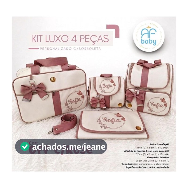 kits Maternidade 4 peças l Faixa e Laço l Menina e Menino (Personalizado Com Nome da Criança)