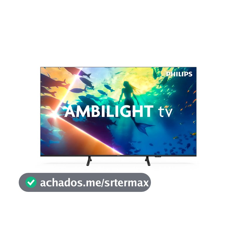 Smart Tv 65" 4k Philips Ambilight Titan os 20w Hdr10+