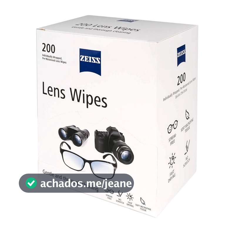 Lens Wipes Zeiss c/ 200 Unidades