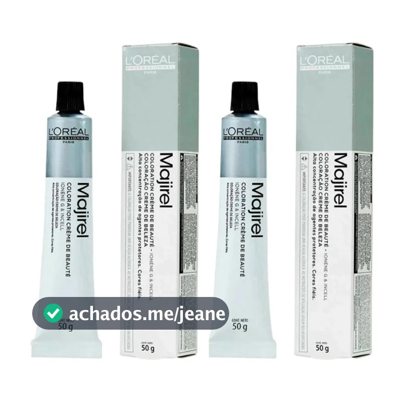 Kit 2 Unidades Majirel Loreal Tinta Coloração Escolher A Cor