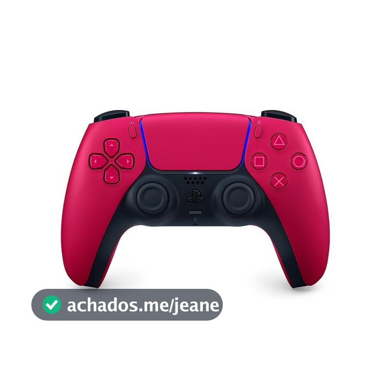 Controle PlayStation 5 Sem Fio DualSense Cosmic Red - PS5