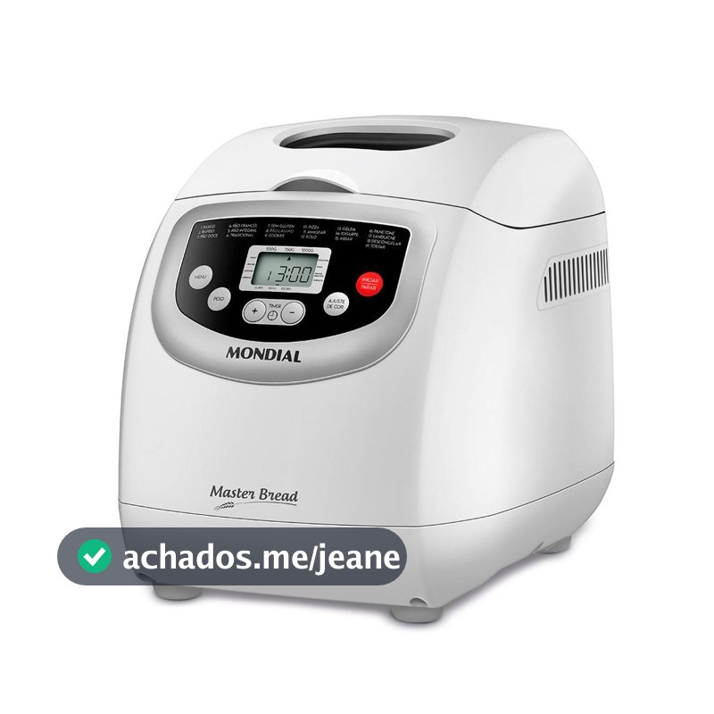 Panificadora Automática Master Bread Mondial NPF-54