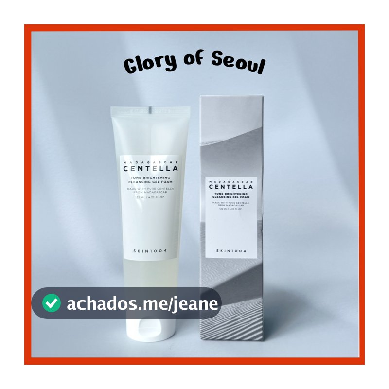SKIN1004 Madagascar Centella Tone Brightening Cleansing Gel Foam 125ml (Cruelty-Free)