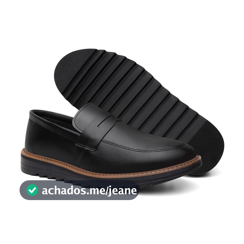 Mocassim Oxford Masculino Slip On Drive Solado Tratorado