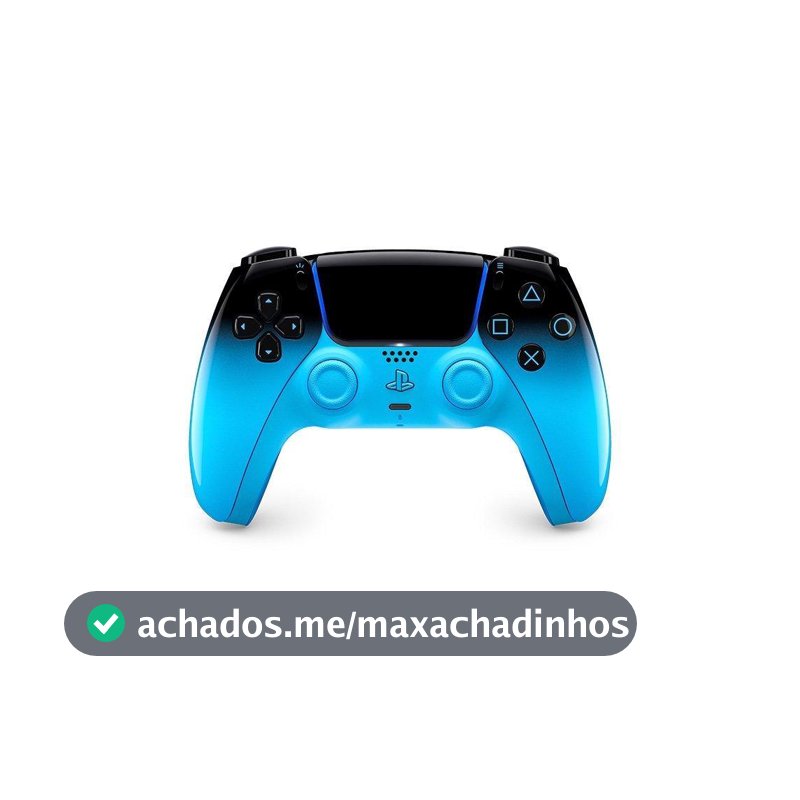 Controle Sem Fio Sony DualSense Hyperpop, PS5, Rhythm Blue, Azul - 1000048538