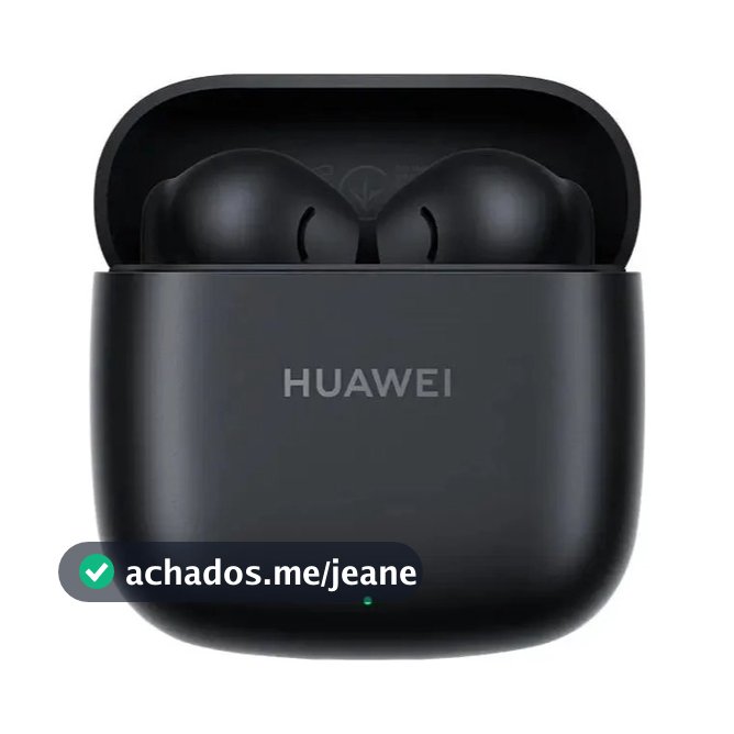 Fone de Ouvido Bluetooth Huawei Freebuds SE2 Preto Com Microfone