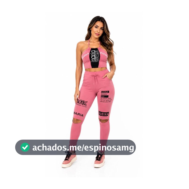 Conjunto Maria Gueixa  top y calça