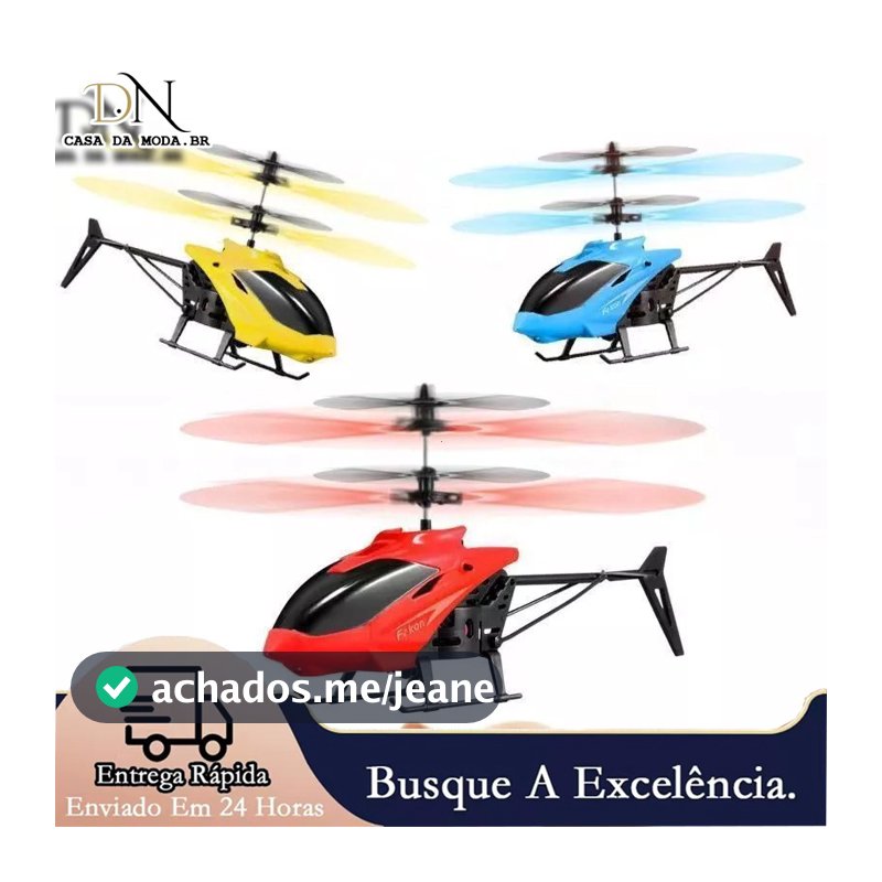 Aeronave De Controle Remoto Recarregável Com Detecção De Helicóptero Bidirecional Pendurado Interno Brinquedos sensor an