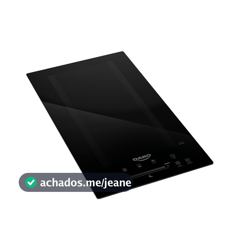 Cooktop de Indução Dako 2 Bocas Flexzone Zonas Flexíveis