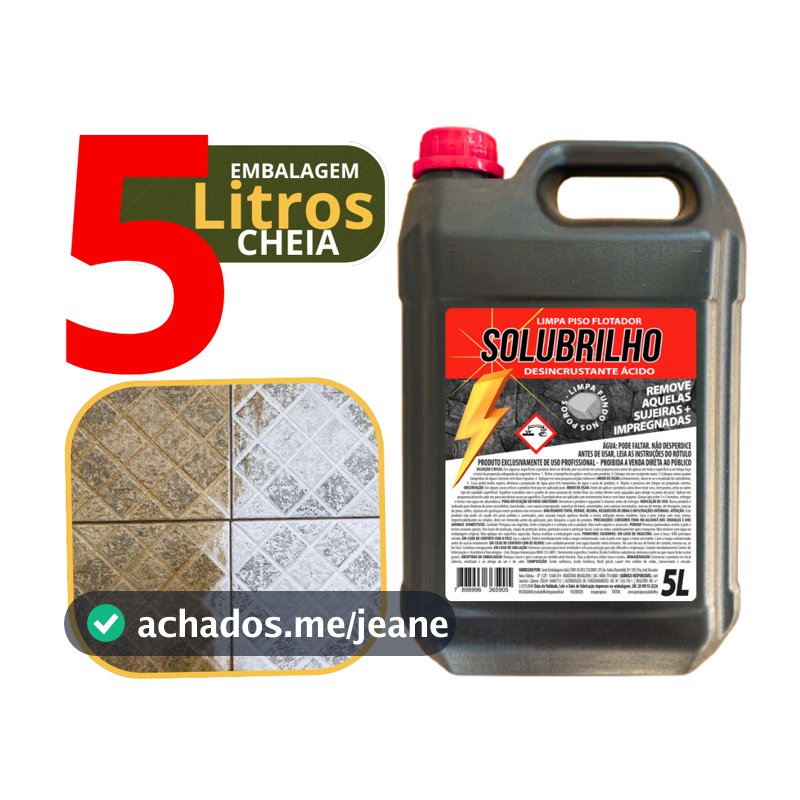 SOLUBRILHO LIMPADOR