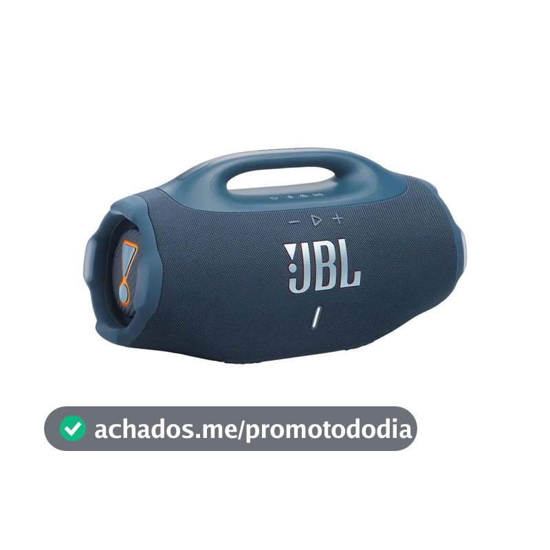 Caixa de Som Bluetooth JBL Boombox 4, com Auracast, IP68 Azul - 28913918