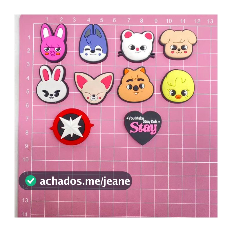 MEIDJ , Amuletos De Sapato , Tamancos De Imagens De Animais Fofos kpop , Acessórios Decorativos De Sandálias De Sapatos