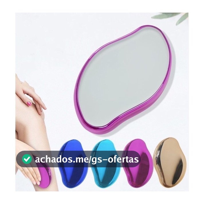 Depilador de Cristal Reutilizável Indolor Portátil