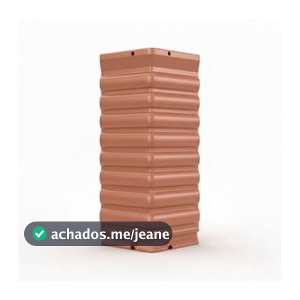 Kit 21 Capas de Muro Rufo Pingadeira Plástica 33x20cm Pratico Moderno Residencial Longa Durabilidade