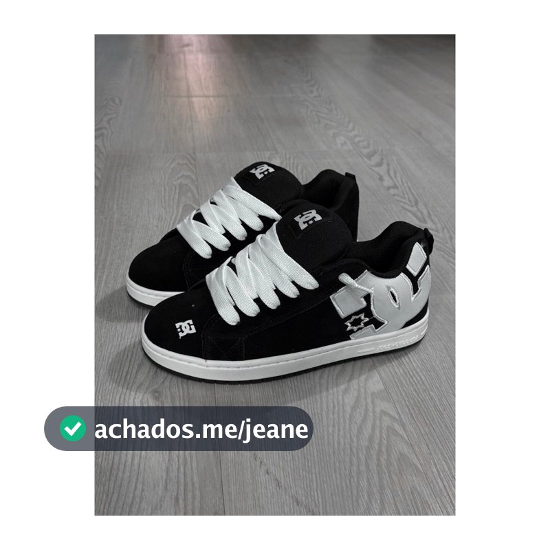 Tênis Dc Skate Grafite Big Logo Street UNISEXX