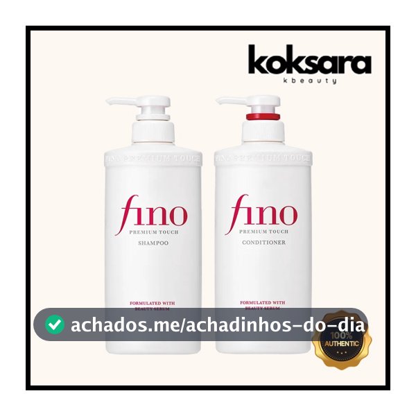 Fino Premium Touch Conditioner/Shampoo 550ml