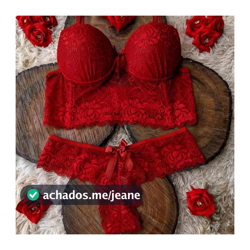 Conjunto Lingerie de Luxo Íris Calcinha e Sutiã Soutien Fio Dental
