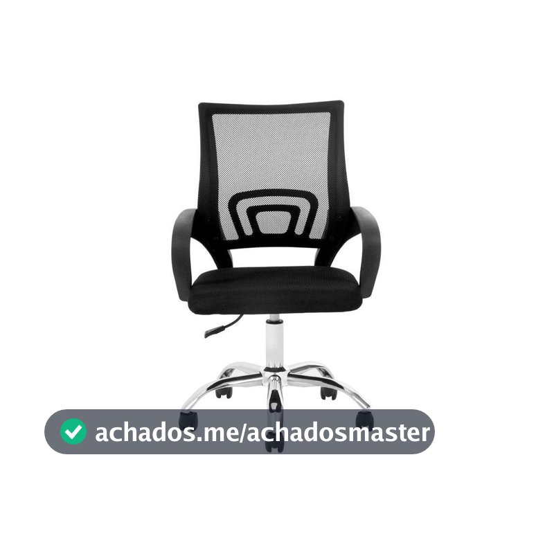 Cadeira de Escritório Diretor Giratória Preta
