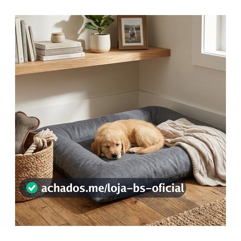 Cama Colchonete Para Cachorro ou Gato Almofada Macio Confortável Caminha Pet Lavável 2 Lados