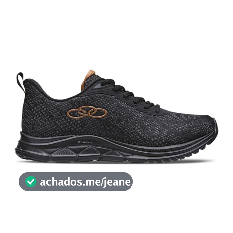 Tenis Feminino Olympikus Citrus 2 Preto Original