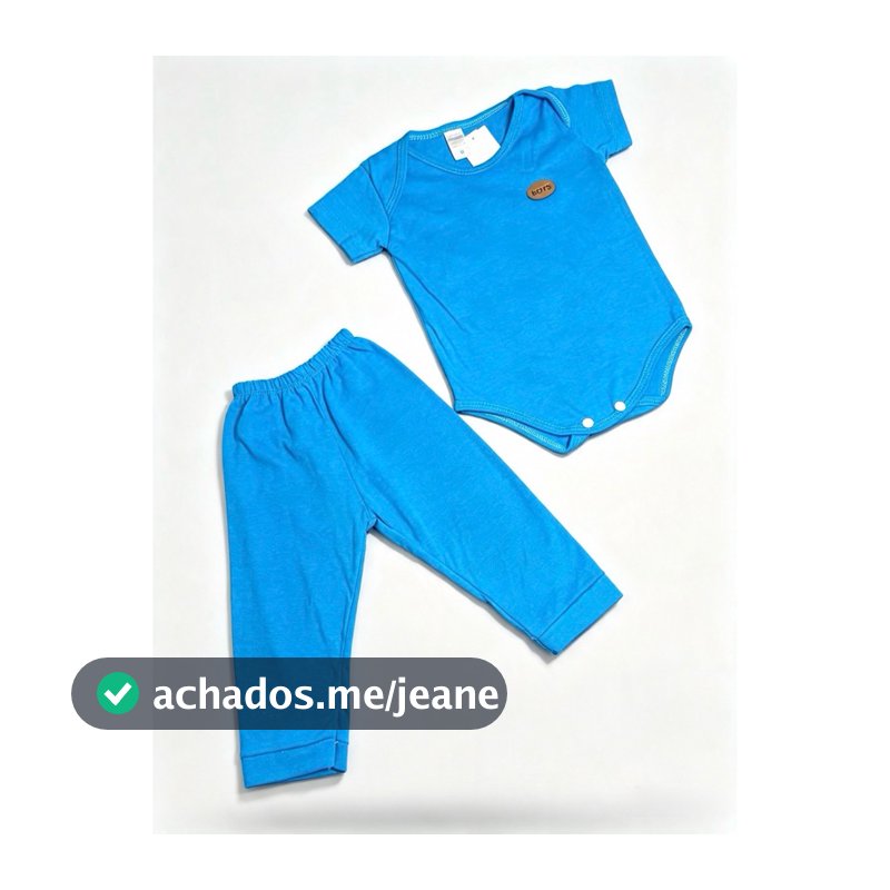 Conjunto Infantil Masculino 3 a 6 Meses — Confortável